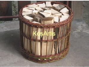 Cos rachita rustic lemne -impletit -KRL-01