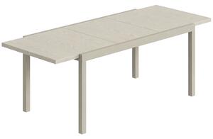 Outsunny Masă Grădină Extensibilă, Bucătărie Exterior Aluminiu 8-10 Persoane, Gri Deschis | Aosom Romania