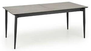 Masa extensibila CHARLES, gri/negru, 180/260x90x76 cm