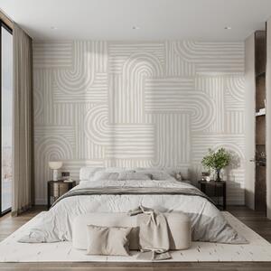 Tapet Modele bej de căi nesfârșite, Fototapet Modele, u99089v1 : Uwalls.ro
