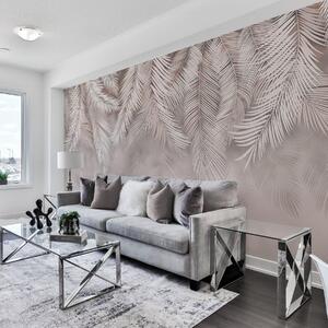 Tapet Frunze delicate care cad, Fototapet pădure, Fototapet Tropics, u48556v5d2 : Uwalls.ro