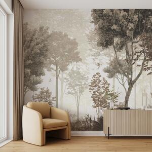 Tapet Pădure magică, Fototapet Natură, u72134d3 : Uwalls.ro