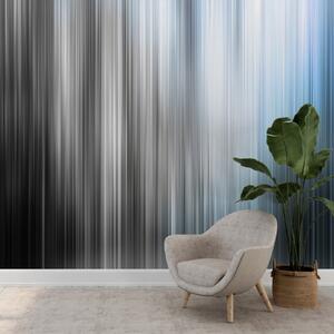 Tapet Fundal încețoșat cu diferite linii albastre verticale, Fototapet Abstract, w07946v1 : Uwalls.ro
