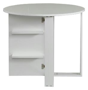 Masa plianta MIDDLE, alb, PAL melaminat, 90x45x77 cm