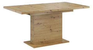 Masa extensibila BOBA, stejar artisan, DTD laminat, 160/200x90x77 cm