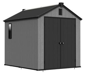Casă de scule din plastic Mandal 1,9 x 2,4 m CoverTech antracit