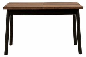 Masa extensibila OLIVER OPEN, maro/negru, PAL melaminat, 120/153x75x77