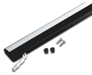 Hera ModuLite F LED lumină sub dulap, negru, 120 cm, 4.000 K aluminiu, Negru, Bucătărie, Metal, Modern