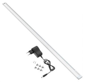 Telefunken LED sub dulap cu lumină Zeus, lungime 87 cm, Gri, Bucătărie, Plastic, Modern