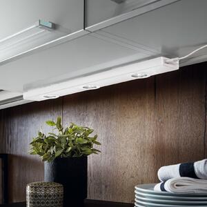 EGLO Lampă sub dulap Kob LED cu comutator, alb, Alb, Bucătărie, Metal, Modern