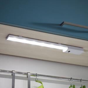 EGLO Lampă LED sub dulap Teya cu control prin gesturi, Metalic, Bucătărie, Metal, Modern