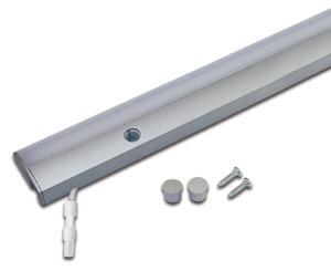 Hera Lampă LED încastrată ModuLite F, aluminiu, 120 cm, 3.000 K aluminiu, Metalic, Bucătărie, Metal, Modern