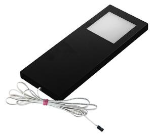 Hera Lampă sub dulap LED Slim-Pad F 3000K negru, Negru, Bucătărie, Plastic, Modern