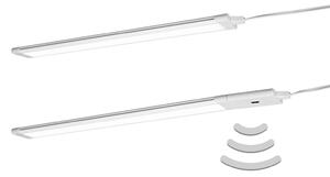LEDVANCE Cabinet Slim lampă sub dulap 30cm 2 unități, reglabil, Alb, Bucătărie, Metal