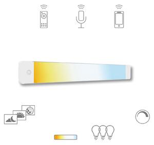 Tint Müller Licht LED lumină sub dulap Alba, 50cm, reglabil, Alb, Bucătărie, Metal, Modern