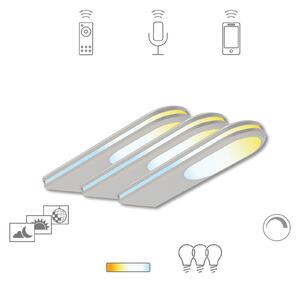 Tint Müller Licht LED lumină sub dulap Armaro, 3 unități, reglabil, Alb, Bucătărie, Plastic, Modern