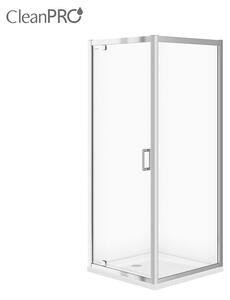 Coltar dus CERSANIT ARTECO, transparent 80x80x190 cm, crom, S157-009