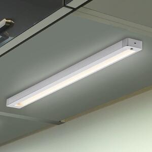 Paul Neuhaus Lampă LED sub dulap Helena 59,5x4cm 3000K, Metalic, Bucătărie, Metal, Modern, Montarea mobilierului