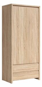 Dulap Nolroma 117Stejar Sonoma, 20x9x6cm, Uși dulapUși dulap: Cu balamale