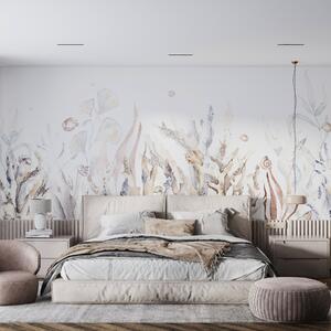 Tapet Seninătate subacvatică în nuanțe delicate, Fototapet Marea, w00881 : Uwalls.ro