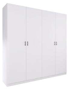 Dulap cu 4 ui H200 x A52 x L160cm, Culoare Alb. Pal 18mm