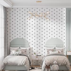 Tapet Design simplu model punct negru, Fototapet Modele, u98562 : Uwalls.ro