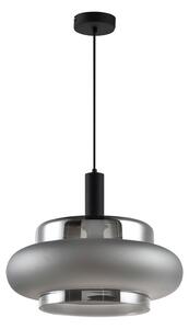 Pendul BRIZI 1xE27/40W/230V gri/fumuriu