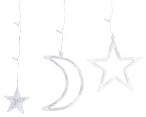 Aigostar - Instalație luminoasă LED RGBY de Crăciun pentru exterior 120xLED/6W/230V/8 funcții 3x0,6m IP44 + telecomandă
