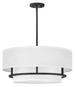Hinkley HK-GRAHAM-L-BK - Lustră aplicată GRAHAM 4xE14/40W/230V negru