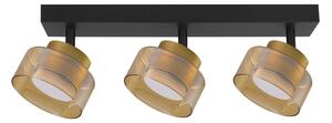 Brilagi - LED Spot AURA LUX 3xGX53/30W/230V negru/auriu