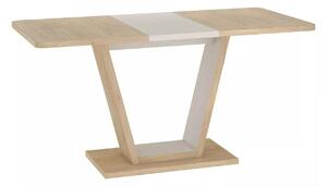 Masa extensibila NIGEL, stejar/casmir, PAL laminat, 120/160x80x76 cm