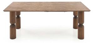 Masa extensibila MELTON, nuc, 200/300x101x76 cm