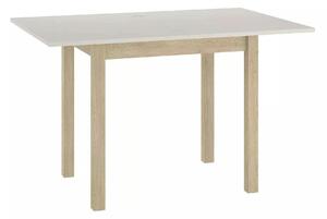 Masa extensibila FLIP, casmir/stejar, PAL laminat, 80/160x80x78 cm