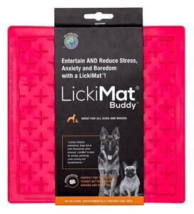 Covoraș de lins pentru animale de companie Buddy Pink – LickiMat