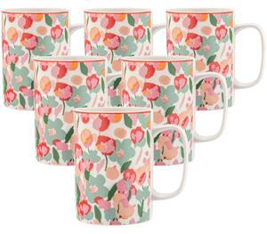 Cană de porțelan Altom Grace 380 ml , set de 6 buc