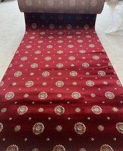 Mocheta Lotos 583-210, Rosu Bordeaux, Latime 200 cm, Diverse Lungimi