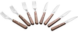 Set tacâmuri friptură Lamart LT2062 Walnut, 8 buc