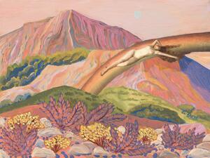 Ilustrare Naked hill, Eleanor Baker, (40 x 30 cm)