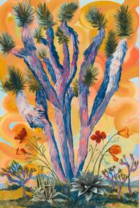 Ilustrație Desert flower, Eleanor Baker, (26.7 x 40 cm)
