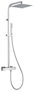 Sapho Dimy - Set de duș cu termostat, 250 x 250 mm, crom DM322