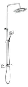 Novaservis Titania Pure - Set de duș cu termostat, diametru 25 cm, cromat SET032/TER,0