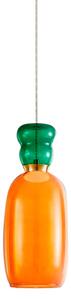 Lucande - Fay LED Lustră Pendul Orange/Green Lucande