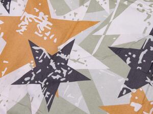 Lenjerie de pat din bumbac BROWN STARS alb Dimensiune lenjerie de pat: 70 x 90 cm | 140 x 200 cm