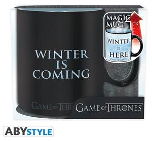 Cana ceramica termosensibila licenta Game of Thrones - Winter is Here 460 ml