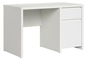 Birou Nolroma 100, Alb, PAL laminat, 77x120x65cm, 46 kg