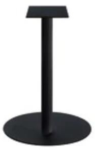 PICIOR MASA METALIC ROTUND- HORECA- - ALB - H 72 CM
