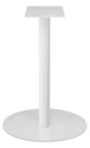 PICIOR MASA METALIC ROTUND- HORECA- - ALB - H 72 CM