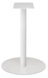 PICIOR MASA METALIC ROTUND- HORECA- - ALB - H 72 CM