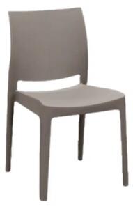 SET 4 SCAUNE PASTELLO - POLIPROPILENA - HORECA - BEJ TAUPE