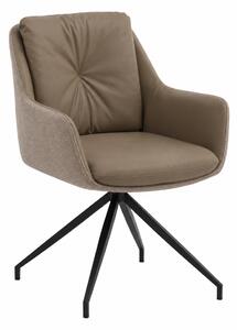 SCAUN TIP FOTOLIU ROTATIV ARMONY - IMITATIE PIELE - MARO